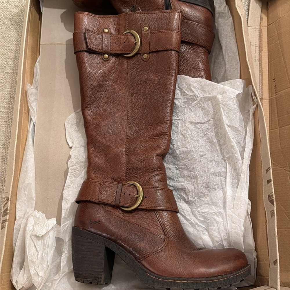 boc Brown Heeled Boots